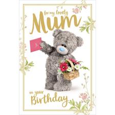 3D Holographic Mum Me to You Bear Birthday Card Image Preview